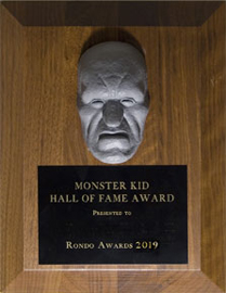 Monster Kid Hall of Fame plaque