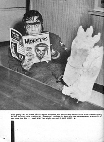 Another photo of M.T. Graves  in Famous Monsters #6
