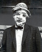 Charlie Baxter gets pie in the face