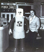 Charlie Baxter and Toby the Robot (Charlie Folds)