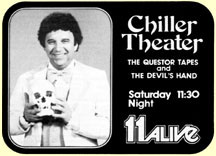 TV Guide ad for 1978 Chiller Theater double feature