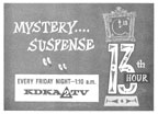 1958 TV Guide ad for KDKA 13th Hour show