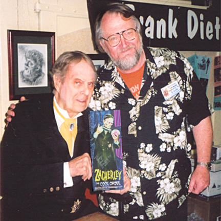 John Zacherle, me and the box at WonderFest 2007