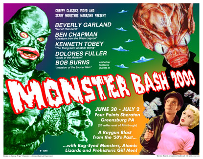 Style A Lobby Card for Monster Bash 2000 convention