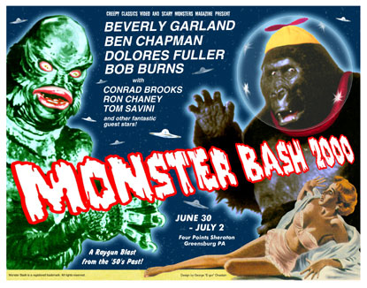 Style B Lobby Card for Monster Bash 2000 convention