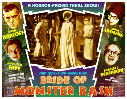 Style C Lobby Card for 1999 Monster Bash convention