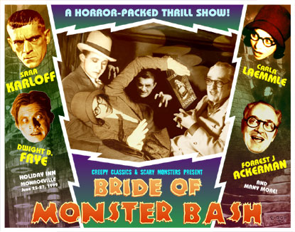 Style D Lobby Card for 1999 Monster Bash convention