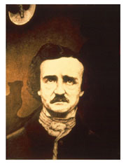 George Chastain's Edgar Allan Poe portrait