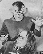 Alexander and Troggy, horror hosts in Youngstown, Ohio