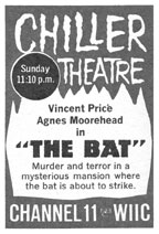 Chiller Theater TV Guide ad - 11/17/63
