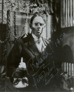 Autographed photo ofJohn Zacherle as Roland!